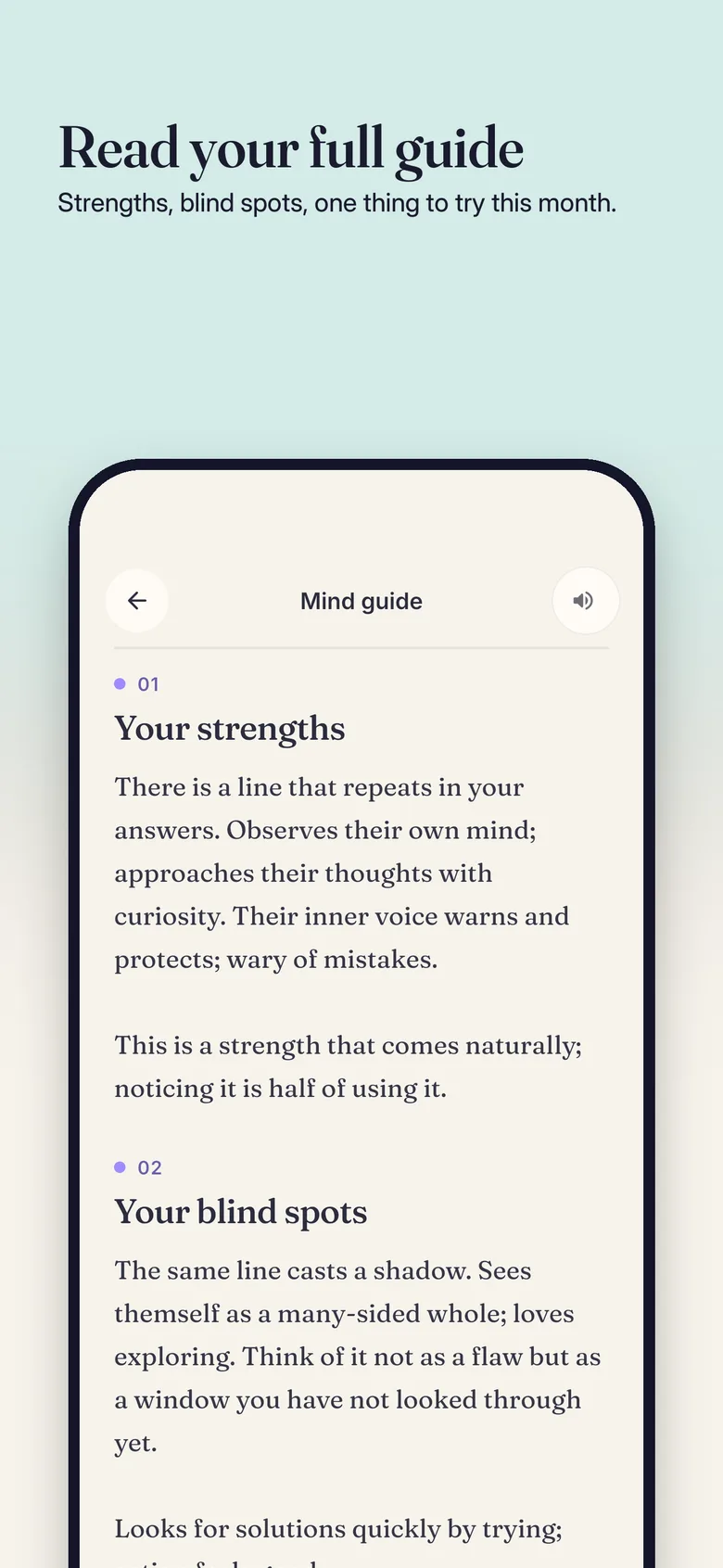 A full guide with strengths, blind spots and one thing to try this month